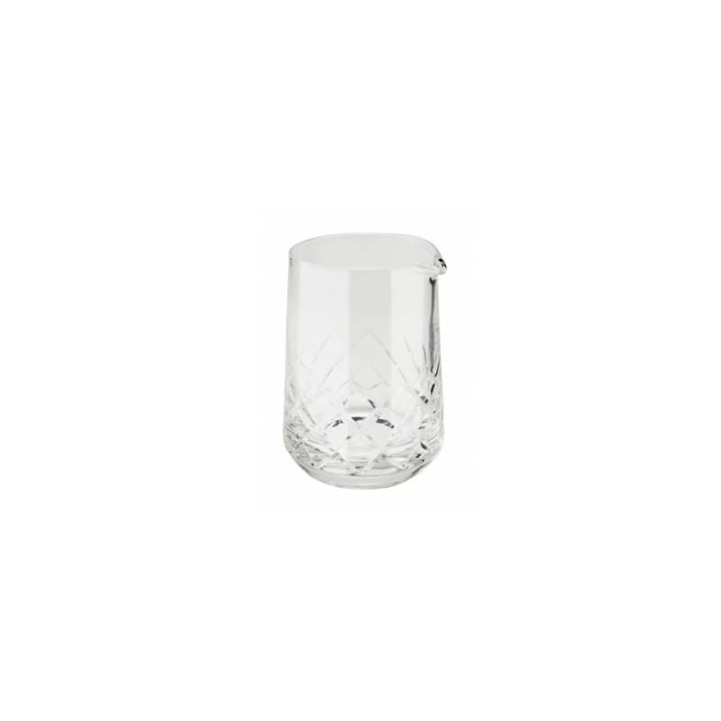 Vaso mezclador Mezclar Tulipán en vidrio transparente cl 70