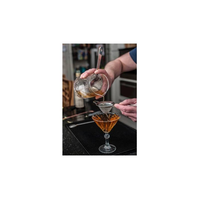 Vaso mezclador Mezclar Tulipán en vidrio transparente cl 70