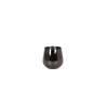 Vaso de lujo de acero inoxidable negro cl 50