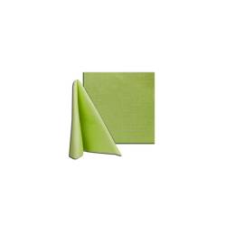 Serviette de table Easy en cellulose vert kiwi 40x40 cm