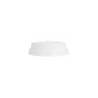 Tapa desechable con orificio para vaso de café en plástico blanco cm 6,3