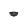 Tasse ronde en mélamine noire 10 cm