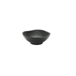 Taza de melamina negra 12 cm