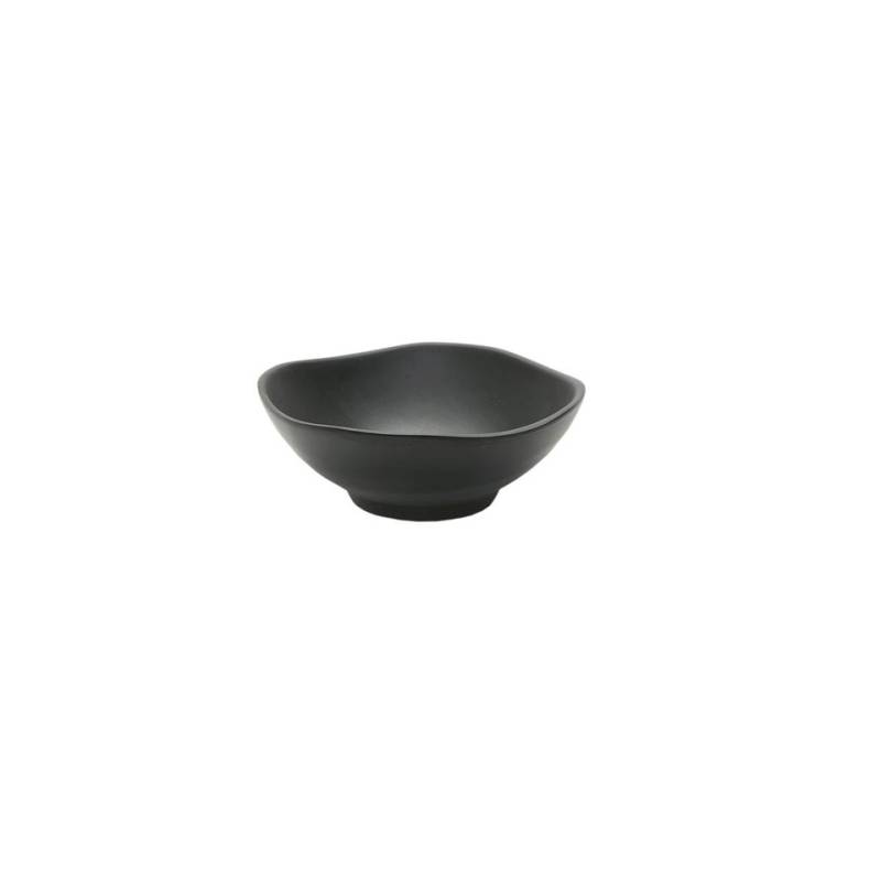 Tasse en mélamine noire 12 cm