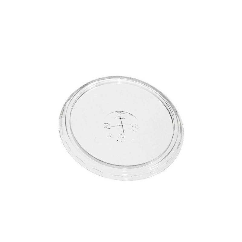 Tapa de PET transparente cm 10