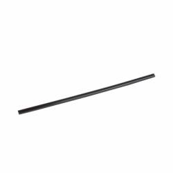Pailles noires bio-plastiques compostables cm 21X0,7