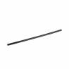 Pailles noires bio-plastiques compostables cm 21X0,7