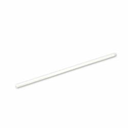 Pajitas de bioplástico blancas compostables cm 21X0,7