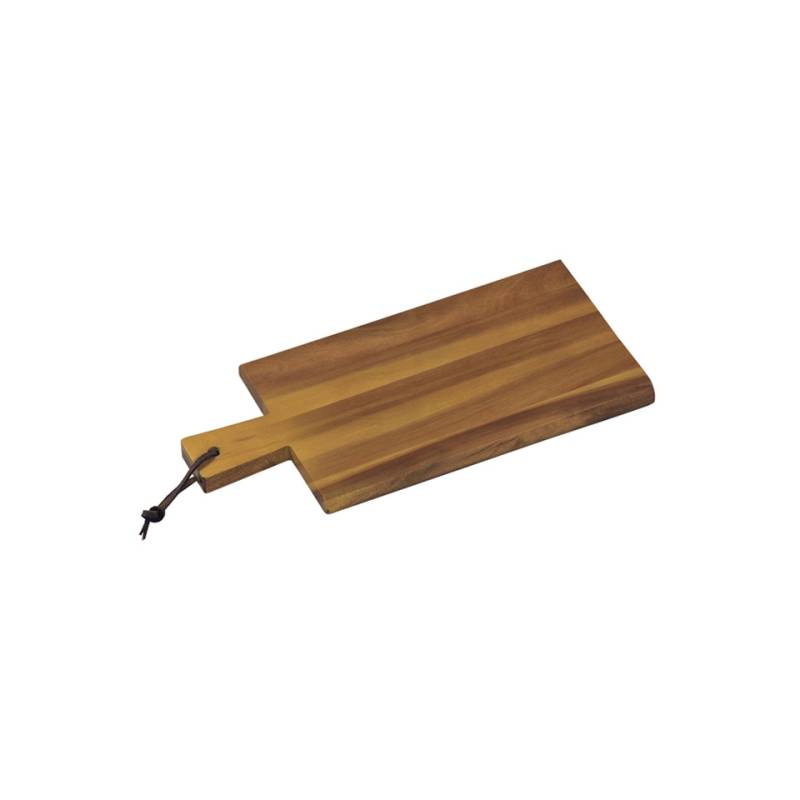 Planche à découper rectangulaire avec manche en bois d'acacia 29x14 cm