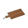 Planche à découper rectangulaire avec manche en bois d'acacia 35x18 cm