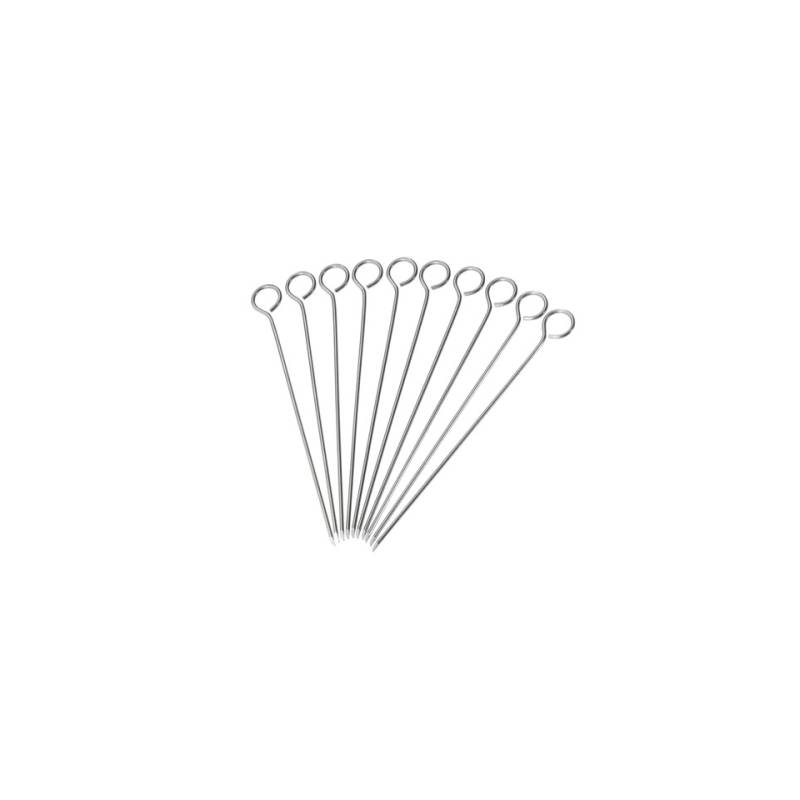 Brochette à paupiettes en acier inoxydable 10 cm