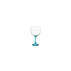 Combinados Cocktailbecher aus transparentem und blauem Glas cl 64.5