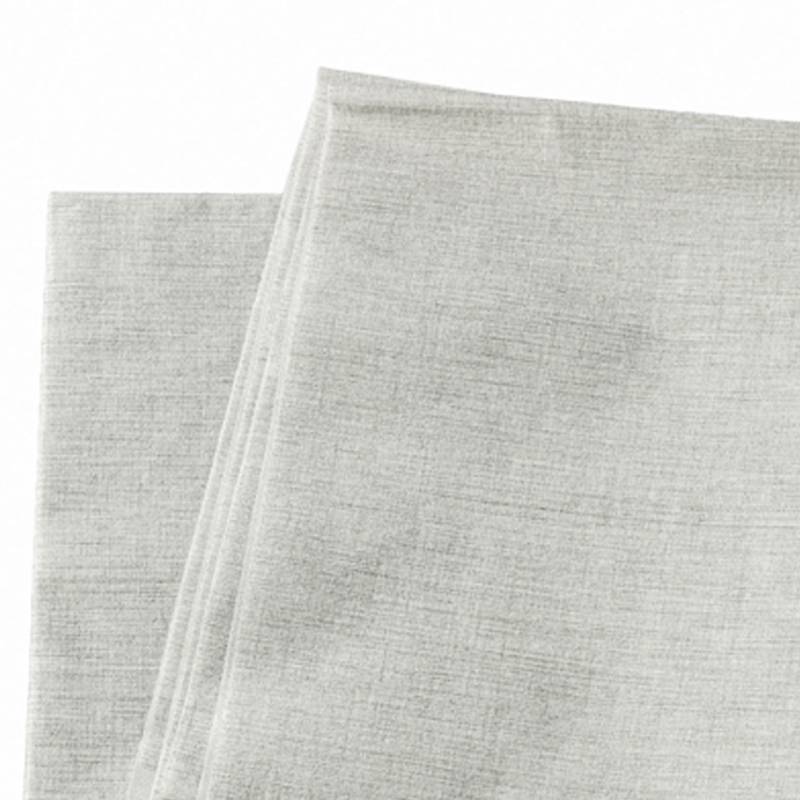 Nappe en cellulose gris clair Easy 100x100 cm