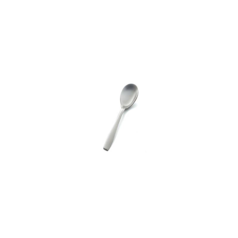 Cuchara moka Eleven de acero inoxidable arenado 14,7 cm