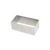 Moule rectangulaire en acier inoxydable 10x5x4 cm