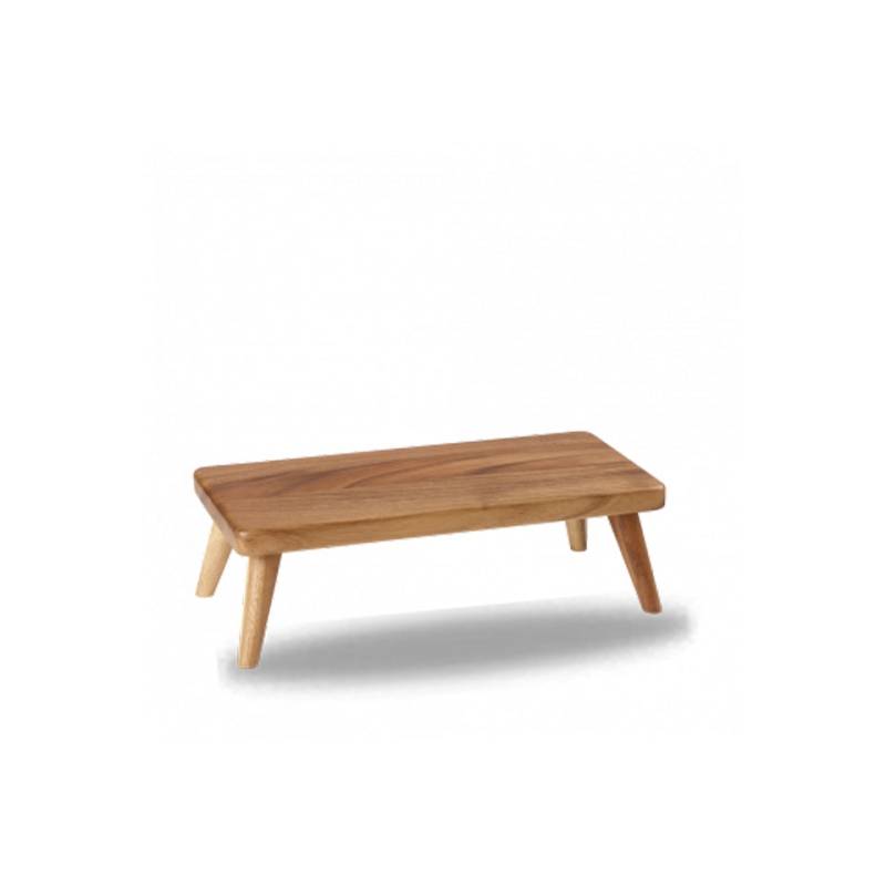 Buffetscape Churchill de madera de acacia marrón 33,5x15,5x10,6 cm