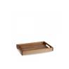 Buffetscape Boîte rectangulaire Churchill en bois d'acacia brun 39.7x25.8 cm