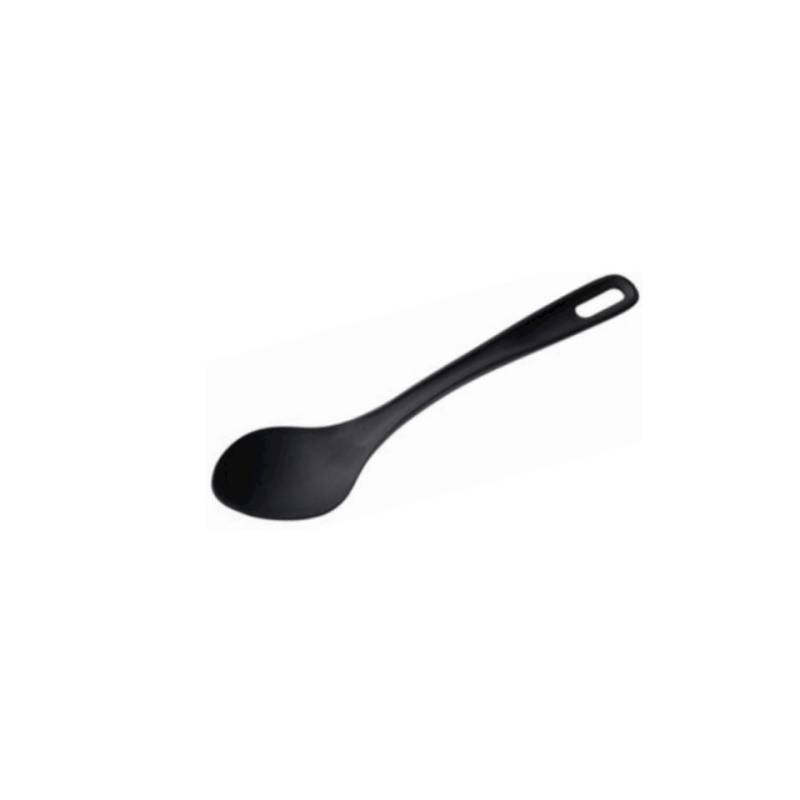 Cuillère lisse Piazza en nylon noir cm 35