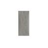 Bolsa de paja gris para cubiertos con servilleta cm 24x11