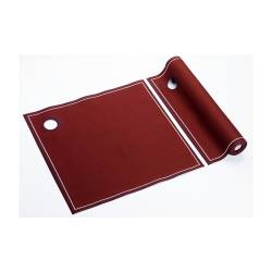 Servilleta de algodón burdeos para botellas cm 40x40