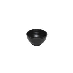 Tasse ronde en mélamine noire 11.5x6 cm