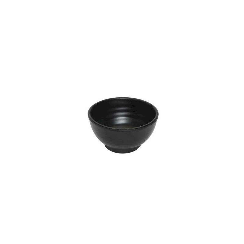Tasse ronde en mélamine noire 11.5x6 cm