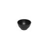 Tasse ronde en mélamine noire 11.5x6 cm