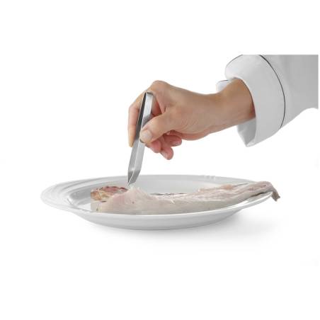 Hendi Alicates de acero inoxidable para quitar espinas de pescado 13 cm