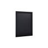 Pizarra de madera con rotulador de plástico negro 30x40 cm