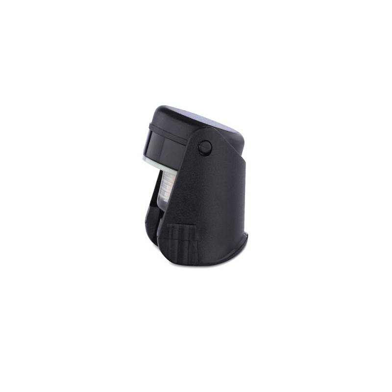 Tapón de champán de plástico negro
