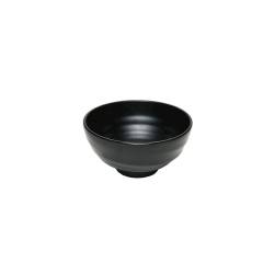 Tasse ronde en mélamine noire 11,5 cm