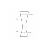 Jigger Tattoo Aero Urban Bar acero inoxidable cl 2.5-5