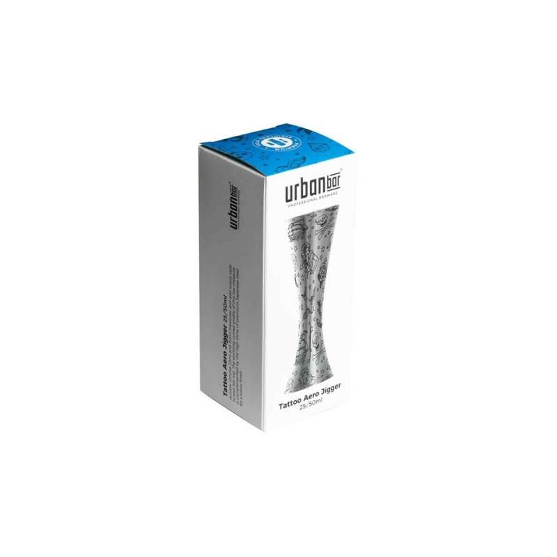 Jigger Tattoo Aero Urban Bar acier inoxydable cl 2.5-5