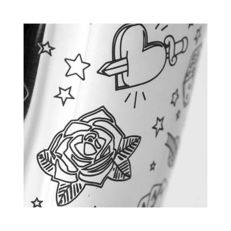 Shaker boston équilibré Tatouage Urban Bar acier inoxydable cl 75