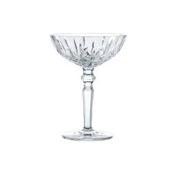 Coupe à cocktail en verre décorée Noblesse cl 18
