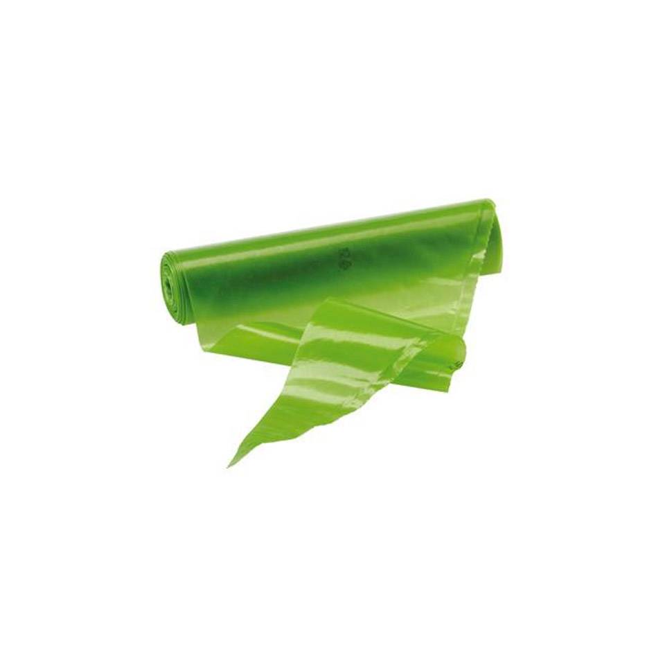 Vert PE jetable sac à poche cm 55