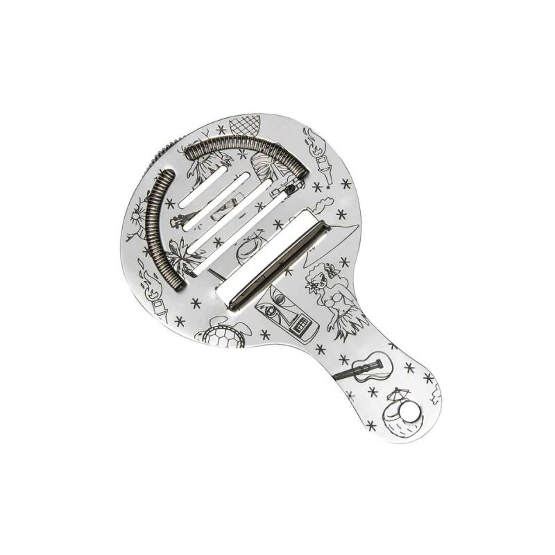 Colador Tiki Coley Urban Bar acero inoxidable 10 cm