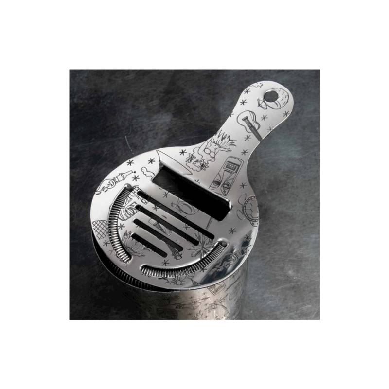 Passoire Tiki Coley Urban Bar acier inoxydable 10 cm