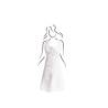 Delantales desechables TNT blancos 82x100 cm