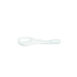 Cuillère en porcelaine blanche 10,5 cm
