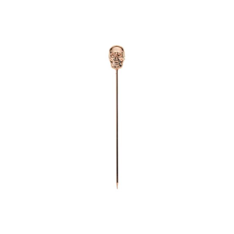 Punzones de acero inoxidable cobrizo para calaveras de cóctel 11,1 cm