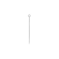 Brochetas de cóctel circulares de acero inoxidable 10,8 cm