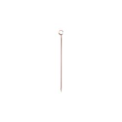 Brochettes à cocktail en acier inoxydable cuivré cercle 10,8 cm