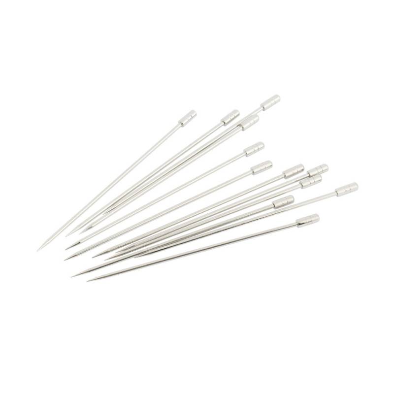 Brochettes à cocktail en acier inoxydable 11 cm