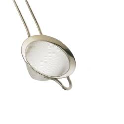 Colador cónico de malla fina de acero inoxidable 9 cm
