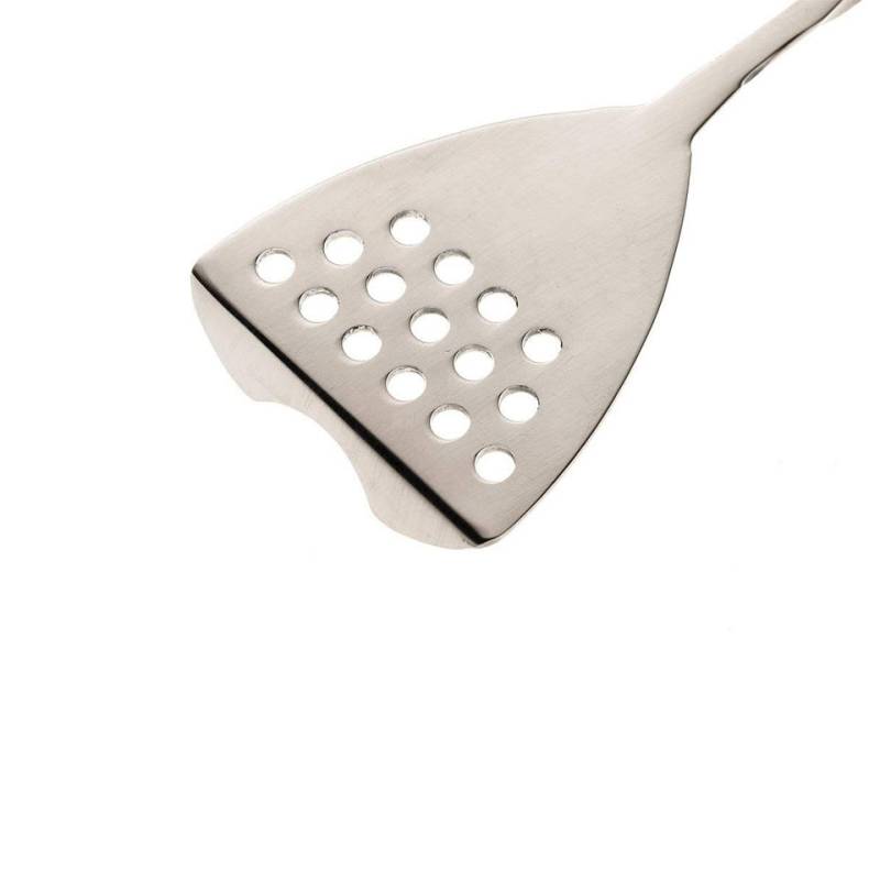 Cuchara de bar con mini colador de acero inoxidable cm 40