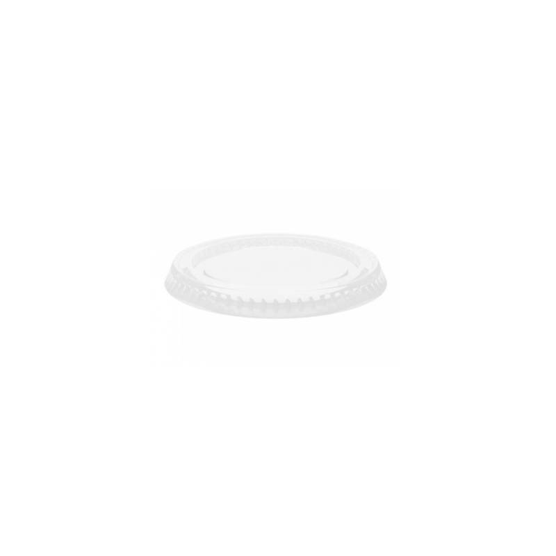 Couvercle transparent pour gobelet à sauce pour animaux de compagnie 6.5 cm