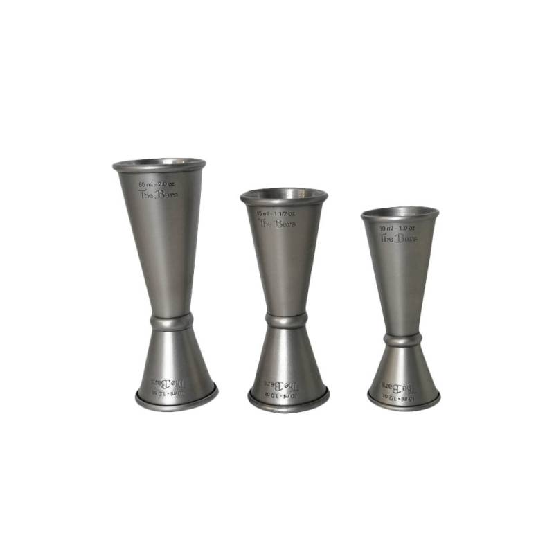 Jigger Pro Small inox Vintage line ml 15-30
