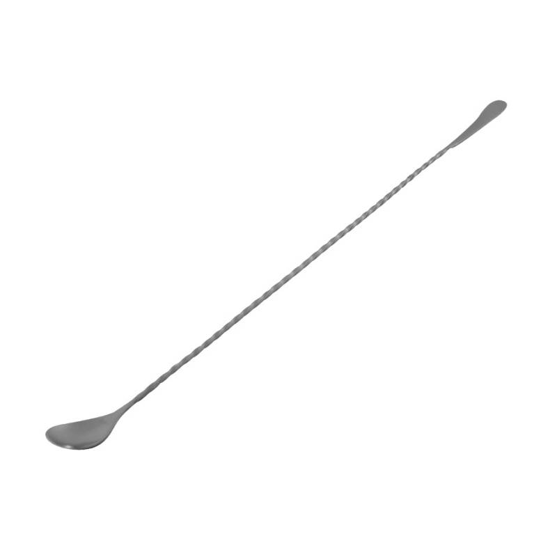 Cuchara de bar hudson con lengüeta de acero inoxidable envejecido cm 45