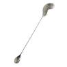 Cuchara mezcladora de acero inoxidable con escurridor cm 40